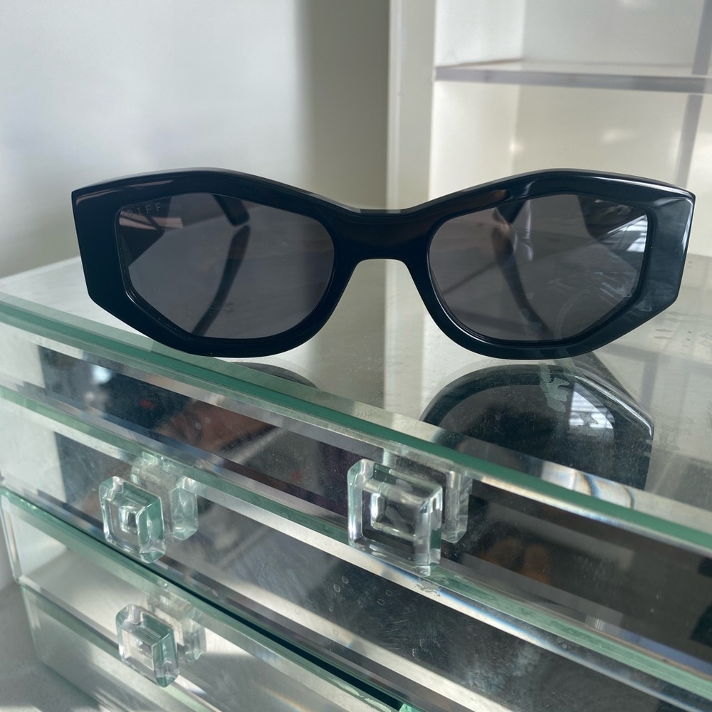 NWT Diff Eyewear Zoe - Black Sunglasses